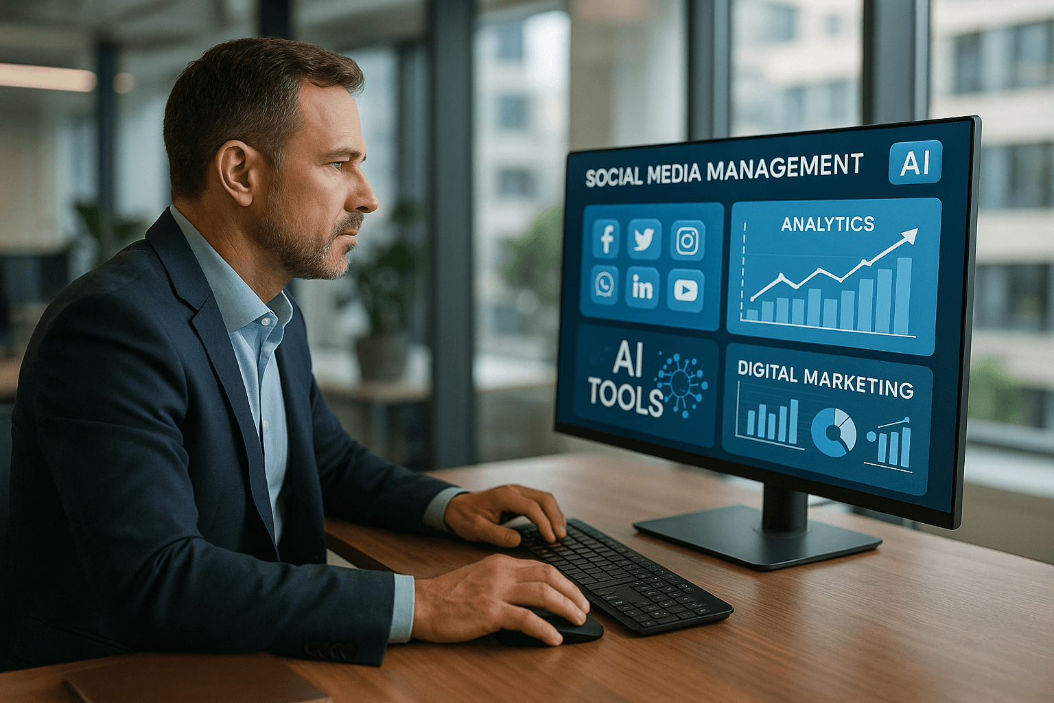 外贸企业如何用AI社媒官实现全年零人工运营